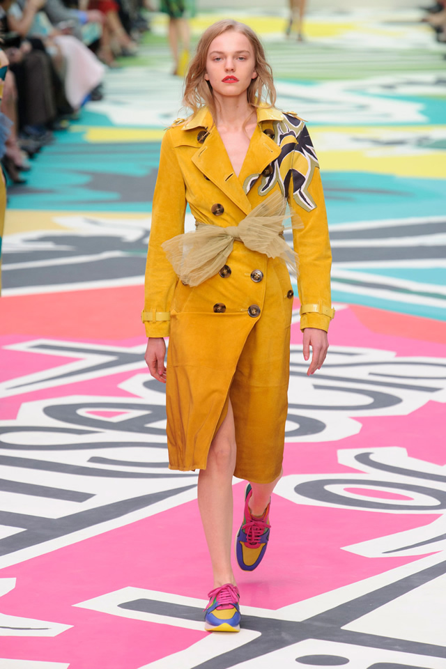 Spring Summer Latest Burberry LFW Collection