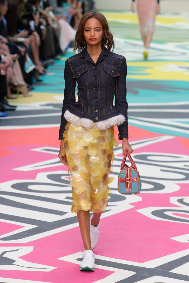 LFW Spring Summer Burberry Collection