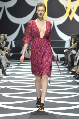 Diane Von Furstenberg - Mercedes-Benz Fashion Week Tokyo, 2014-2015 A/W