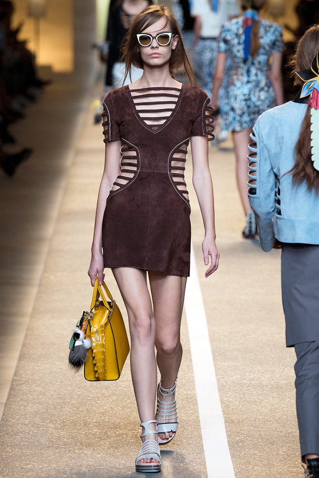 Latest Collection Spring Summer 2015 By Fendi Milan
