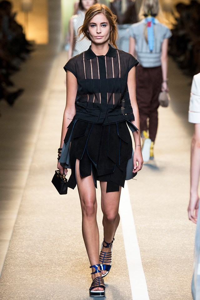 Latest Collection By Fendi 2015 Milan