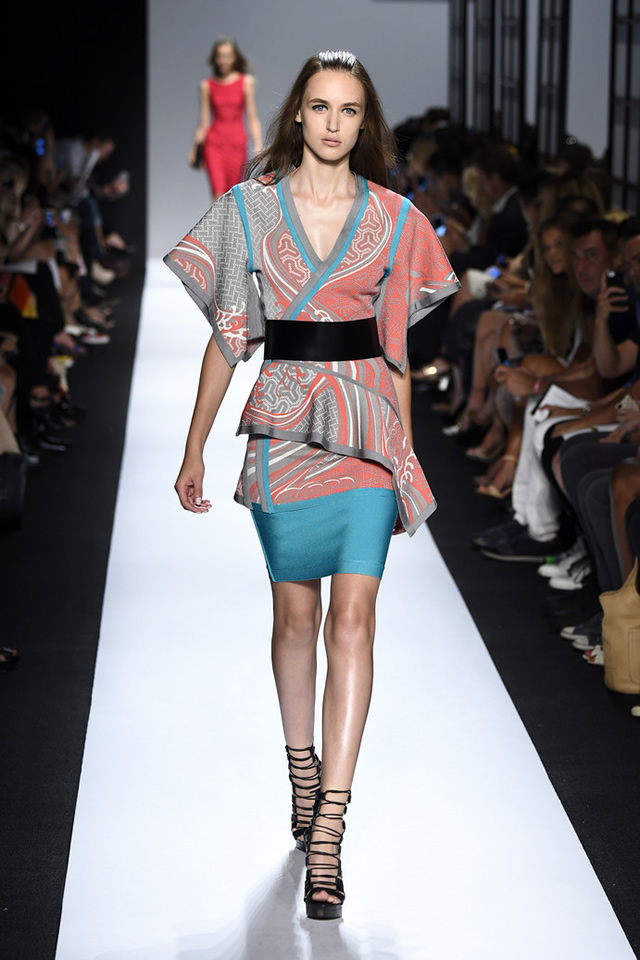 Spring Herve Leger by Max Azria MBFW Collection