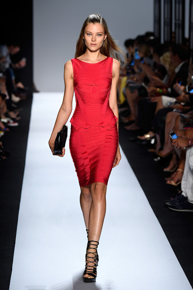 Spring MBFW Herve Leger by Max Azria 2015 Collection
