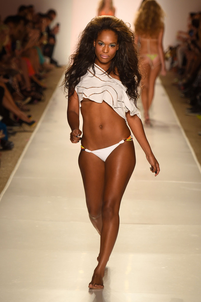 Latest Collection by Indah MBFW Swim 2015 Miami