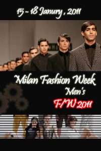 Milan Fashion Week Menâ€™s Fall/Winter 2011, Milan Fashion Week 2011/12