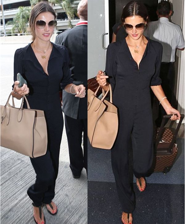 Fashion style by Alessandra Ambrosio and Sarah Jessica Parker