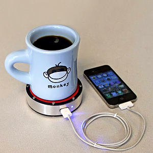 Charge Your Phone using Hot or Cold Drink with Epiphany One Puck