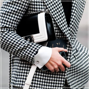 How to Wear Houndstooth