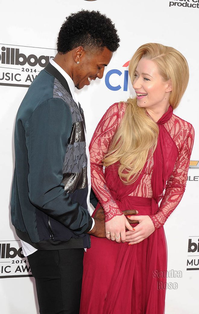 Nick Young and Iggy Azalea