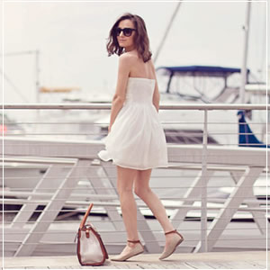 Wear White Dress this summer in Most Stylish Way