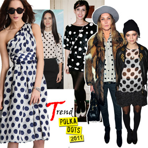 Latest Polka Dot Trend 2011