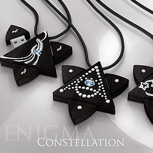 USB Enigma Necklace from Gresso is a Fashion Gadget