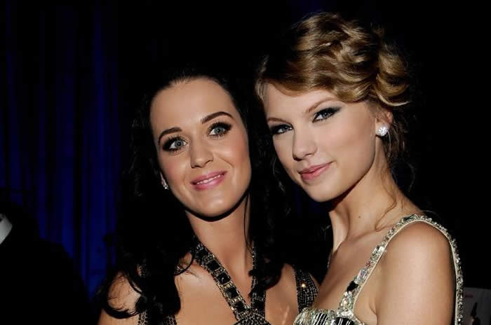 Katy Perry and Taylor Swift