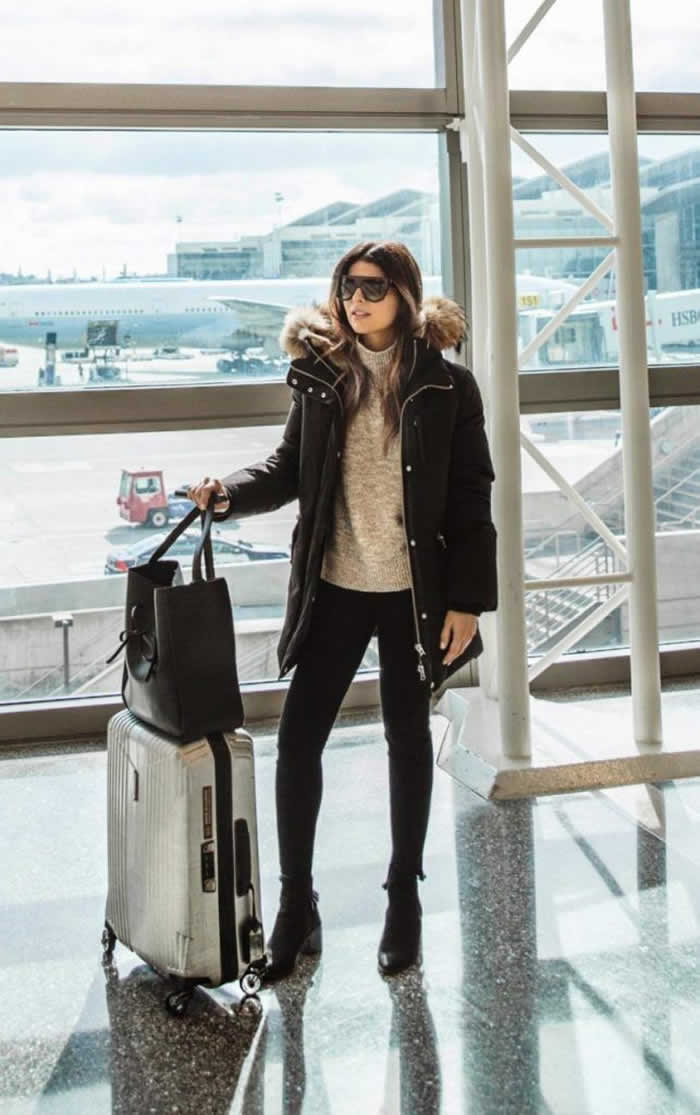 Travel Outfits Airport style: How To Look Fashionable During Travel