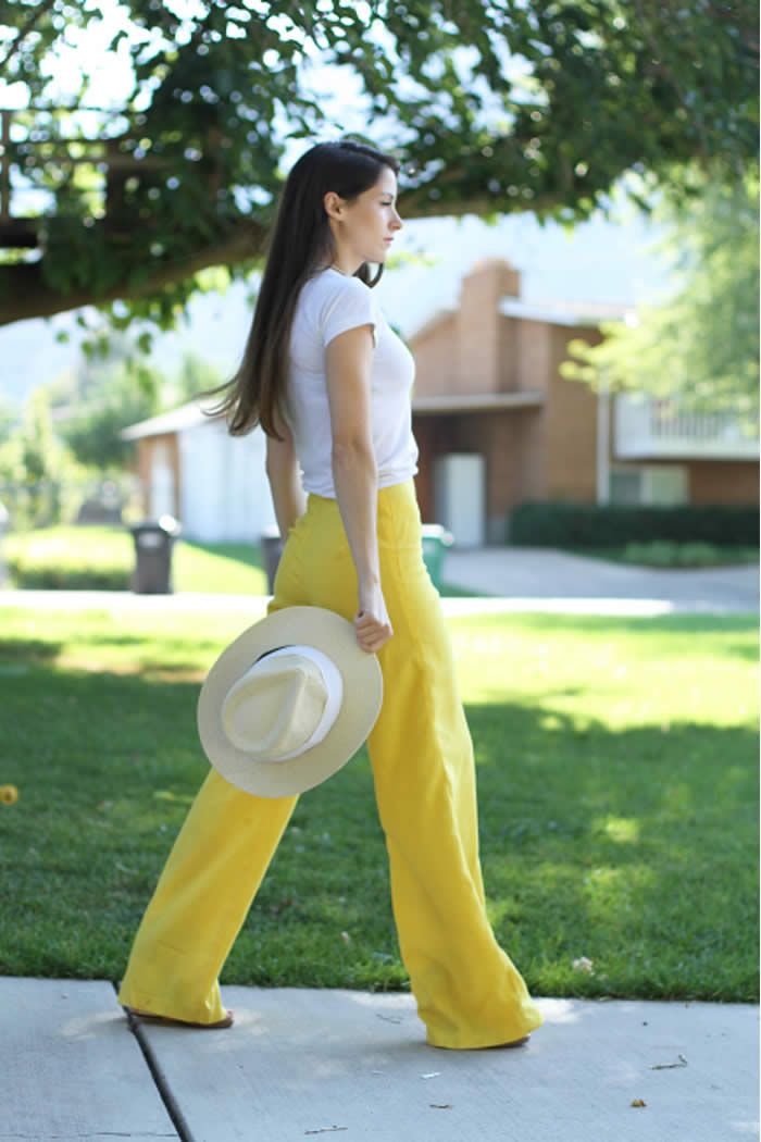 20 Stylish Summer Outfit Ideas with Wide Leg Pants - Designerz Central