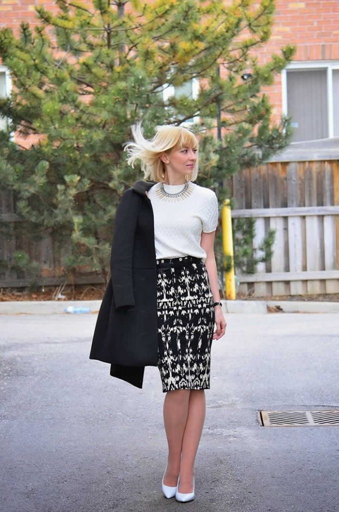 7 Ideas How To Style A Midi Skirt For Winter