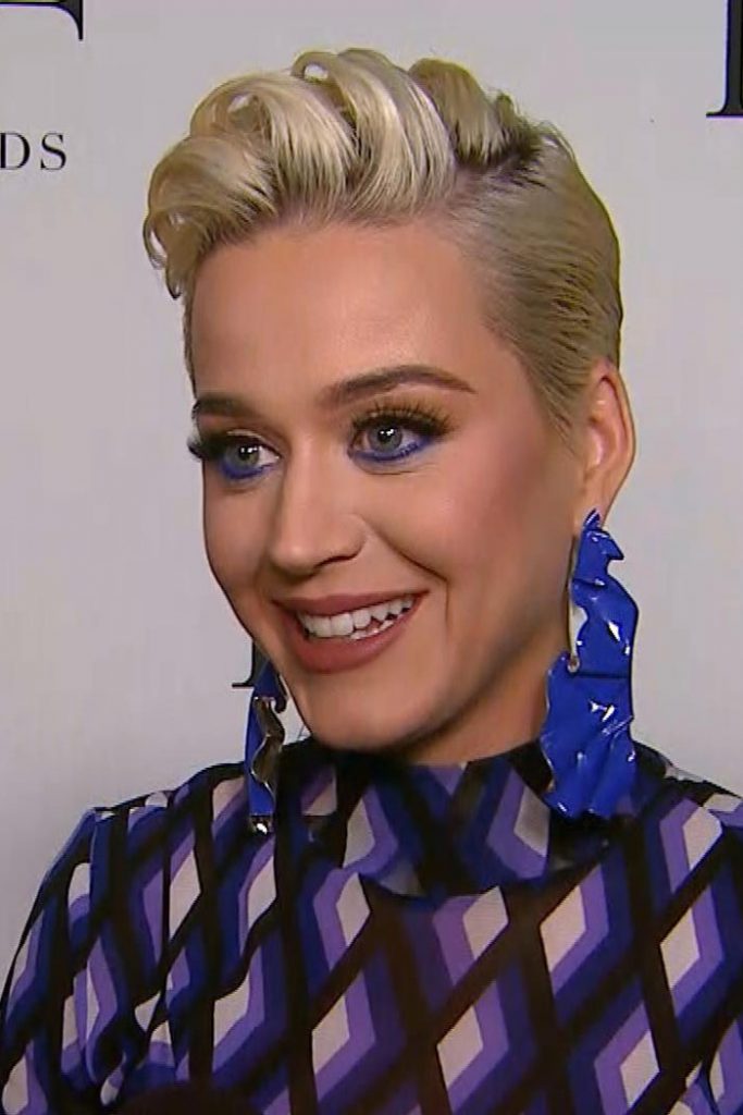 Katy Perry Looks Stunning In Blue Attended 10th Annual DVF Awards In ...