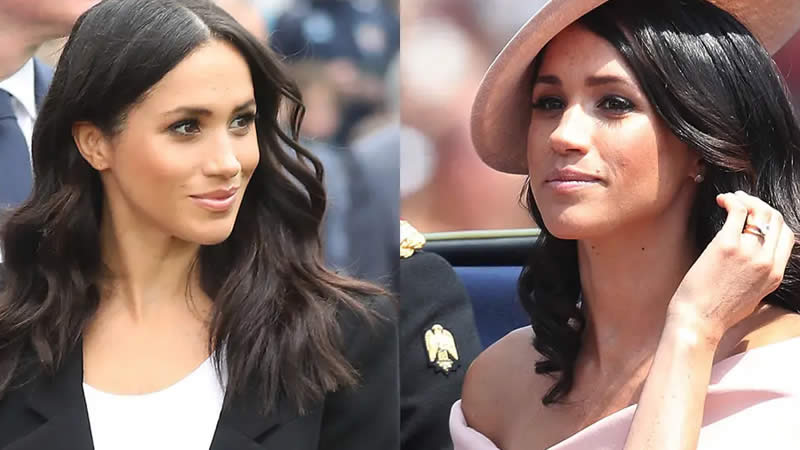 Meghan Markle wearing Hat