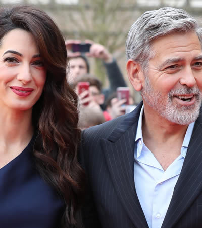George and Amal Clooney
