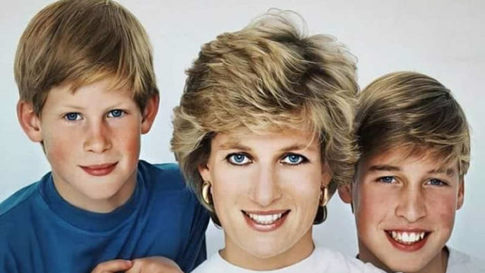Photo of William and Harry ‘was placed in Princess Diana