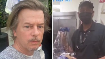 David Spade Donates $5,000 to Viral McDonald’s Workers Who Haven’t Missed a Day of Work in 27 Years: “Keep Up the Good Work. 27 Years”