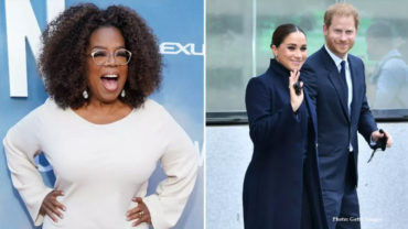 Prince Harry and Meghan Markle spotted with Oprah sparking fears of new explosive interview