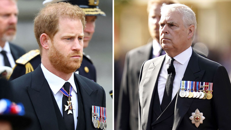 Prince Andrew And Prince Harry