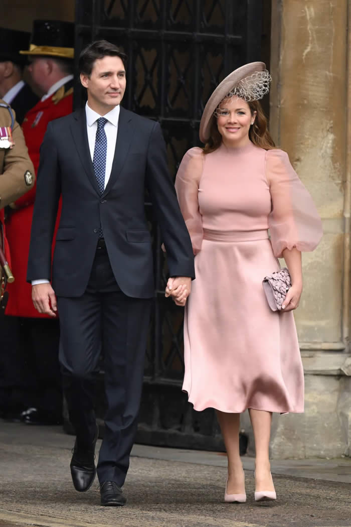 Sophie Grégoire Trudeau coronation Dress