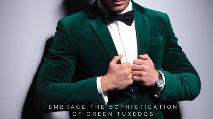 Embrace the Sophistication of Green Tuxedos