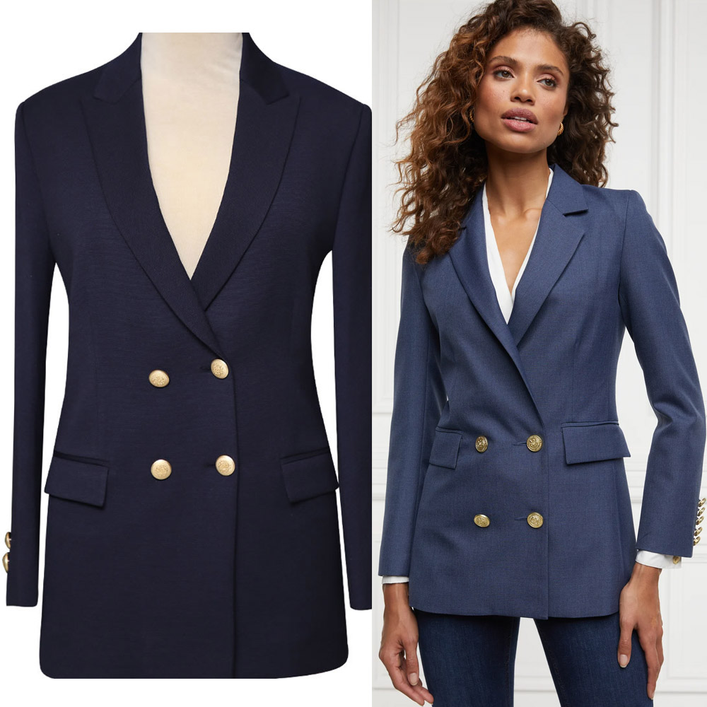 navy blue suit for women