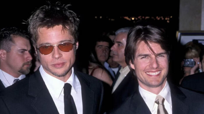 Brad Pitt and Tom Cruise