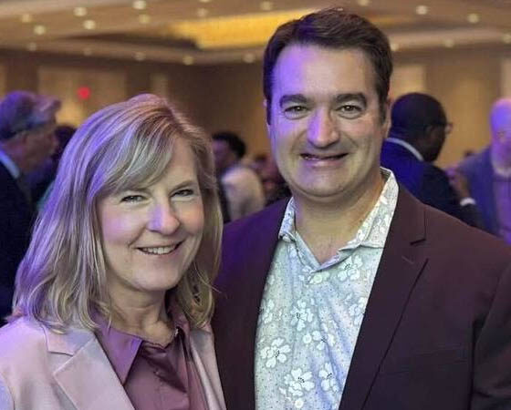 Melissa Hortman and her husband Mark